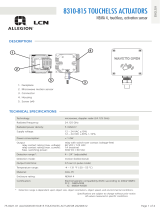 LCN 8310-815 Touchless Actuators User manual