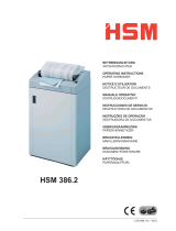 HSM 386.2 Operating Instructions Manual