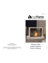 Real Flame 7000 Owner's manual