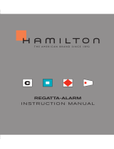 Hamilton Regatta-alarm User manual