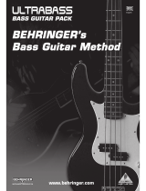 Behringer Ultrabass BT108 Owner's manual