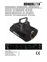 HQ Power Krystal RGV380 RGV laser projector User manual