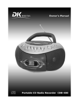 DK Digital CDB-400 Owner's manual