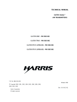 Harris Gates Two 994 9203 002 Technical Manual