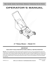 MTD 11A-414E729 User manual