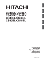 Hitachi CS45EL Owner's manual