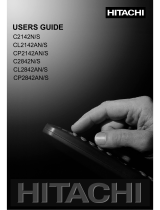 Hitachi C2142N User manual