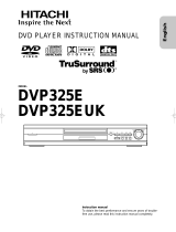 Hitachi DVP325EUK User manual