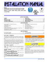 Johnson Controls GHGD Installation guide