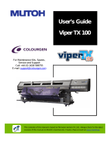 MUTOH Viper TX 100 User manual