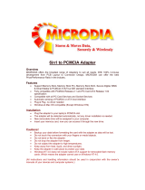 Microdia 6in1 to PCMCIA Overview