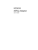 Hitachi AllPlay Adaptor User manual