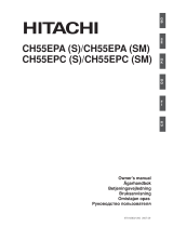 Hitachi CH55EPC (SM) Owner's manual
