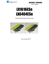 Digigram LX1616ESe User manual