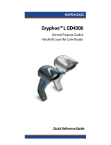 Datalogic Gryphon L GD4300 Quick Reference Manual