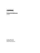 Compaq DL760 - ProLiant - 1 GB RAM User manual