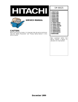 Hitachi D36WF840N User manual