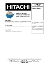 Hitachi HTD-K185UK User manual