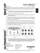 Behringer eurolive b512dsp User manual