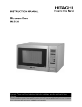 Hitachi MCE130 Owner's manual