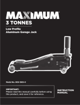 Maximum 009-1503-0 User manual