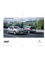 Peugeot 207 Spider User manual