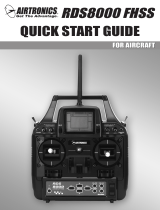 AIRTRONICS RDS8000 FHSS Quick start guide