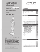 Hitachi PV-XC500 User manual