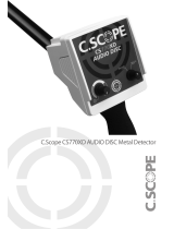 C-SCOPE CS770XD AUDIO DISC Operating instructions