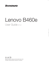 Lenovo B460E User manual