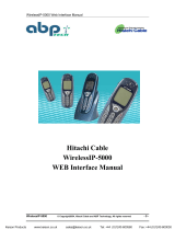 Hitachi WIRELESSIP5000 Interface Manual