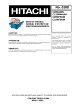 Hitachi C32WF540N User manual