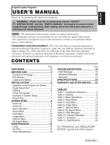 Hitachi Liquid Crystal Projector User manual