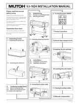 MUTOH ValueJet VJ-1624 Installation guide