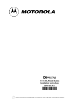 Motorola Dimetra MTM300 Installation Instructions Manual