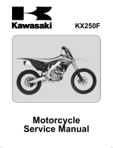 Kawasaki KX250F - User manual