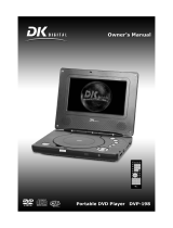 DK Digital DVP-198 Owner's manual
