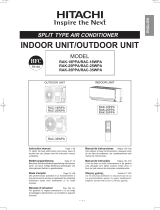 Hitachi RAC-35WPA User manual