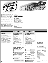AE Nitro TC3 RTR User manual