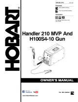Hobart 210 MVP Owner's manual