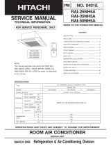 Hitachi RAI-25NH5A User manual