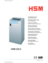 HSM Classic 225.2 Operating Instructions Manual