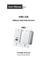 RTI VWS-21R User manual