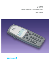 Ericsson DT292 User manual