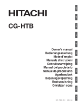 Hikoki CG-HTB Owner's manual