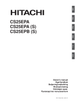 Hitachi CS25EPAS Owner's manual