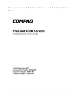 Compaq 6000 - ProLiant - 128 MB RAM Maintenance And Service Manual