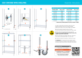 ASL INTERCOMESD Chrome Wire Shelving