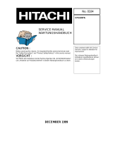 Hitachi CP2155TA User manual