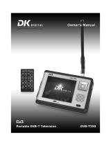 DK Digital DVB-T350 Owner's manual